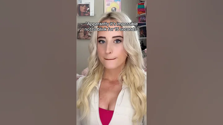 Don’t blink for 15 seconds 😉 #shorts