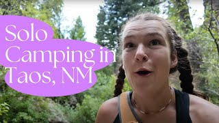 A Weekend In Taos, NM: Solo Camping, Hiking, Whitewater Rafting & More