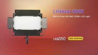 Lishuai 800X 80W Bi-Color 450pcs SMD CRI95+ LED Video Light -- www.linkdelight.com screenshot 5