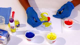 Mache Magic Canvas Kit Diy Paper Mache Art For Kids By Kores Stem Toys