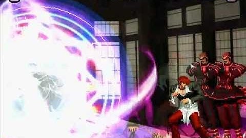 kof 2002UM MUGEN IORI AND RUGAL VS IGNIZ AND O-ZERO.avi