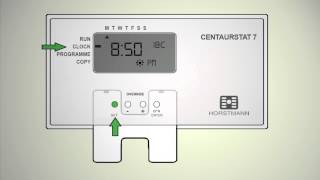 Video: How to set the time on your Horstmann thermostat
