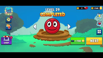 Lvl 26-30 Red Ball Roller || 6 || Gameplay Walkthrough 