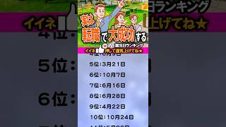 転職で大成功する誕生日ランキングTOP100 #転職 #仕事 #占い #開運