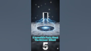 5 Incredible Facts About The Meissner Effect! 🧲❄️ (Quantum Levitation!)