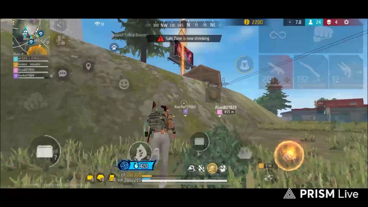 Well come to my new live video. Free Fire gameplay video ✌️