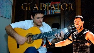 Video thumbnail of "Top 3 Gladiator Themes on Fingerstyle Guitar"