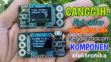 Membuat OLED TransistorTester versi Terbaru