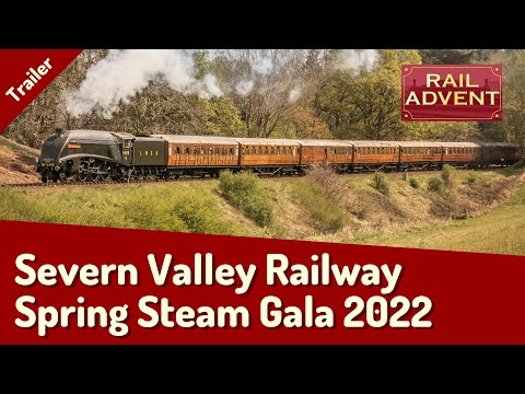 Severn Valley Railway - Spring Steam Gala 2022 - Trailer (4K)