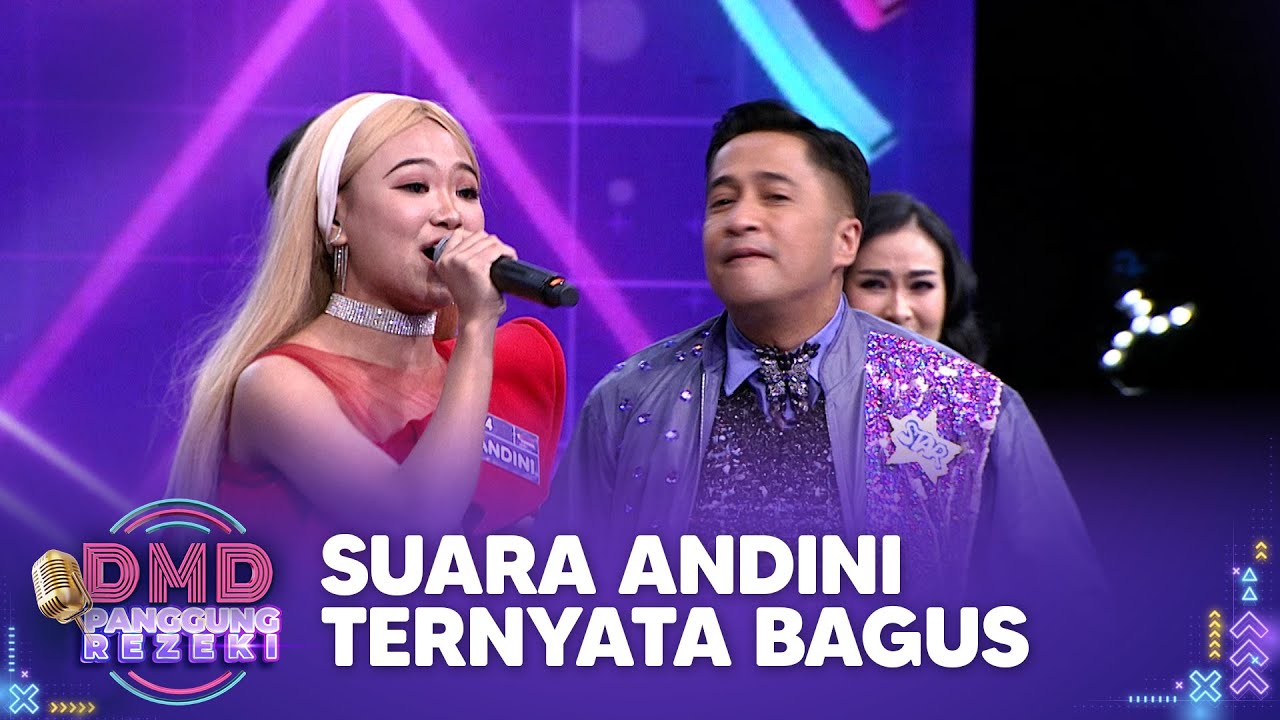 Tidak Diduga! Ternyata Andini Pandai Bernyanyi & Bergoyang | DMD PANGGUNG REZEKI