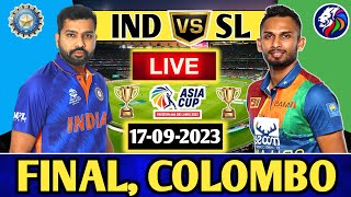 ? Live: India Vs Sri lanka Live – FINAL | IND vs SL Live - Asia Cup 2023 | Asia Cup Live Match Today