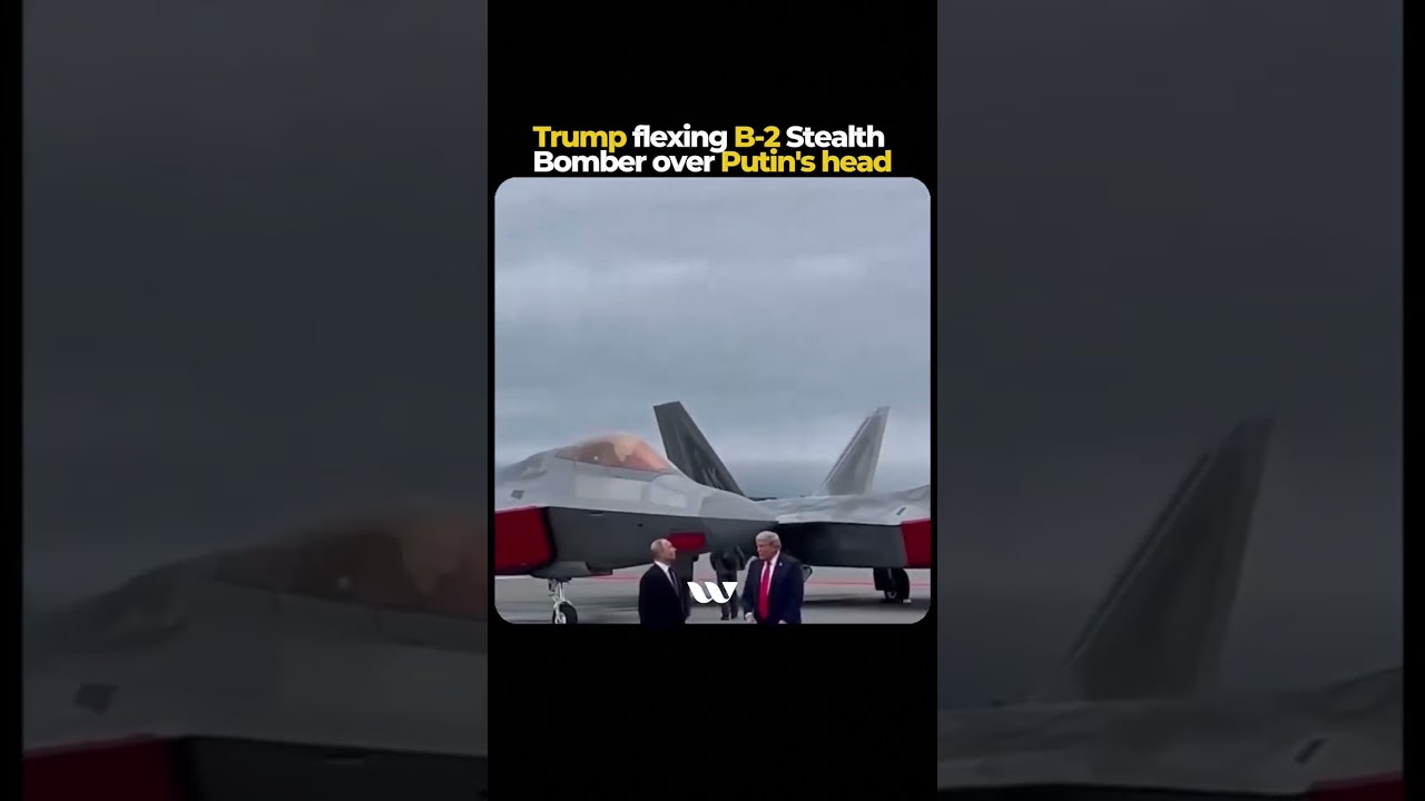 Trump Just Flew A B 2 Stealth Bomber Right Over Putin S Head 