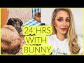 FIRST 24HRS WITH A BABY BUNNY, WHAT ITS REALLY LIKE!