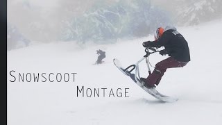 スノースクート最高！/ Snowscoot is freaking cool!
