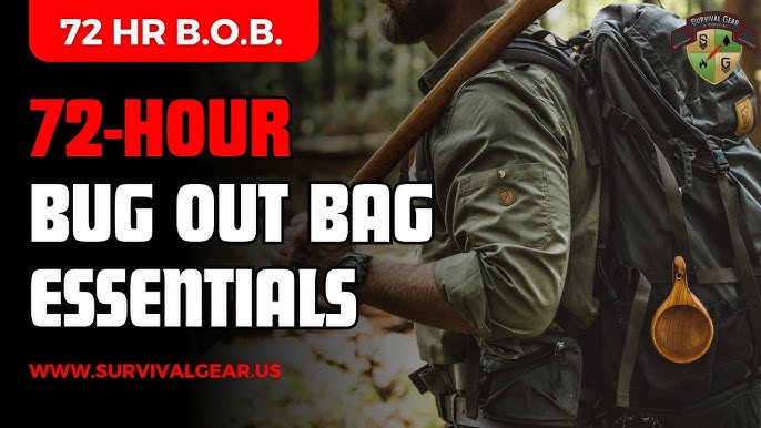 Survive on Your Own for 72 Hours! - This is what you need for your Survival  Bug Out Bag. 