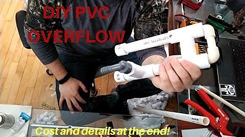 HOW TO: DIY PVC OVERFLOW