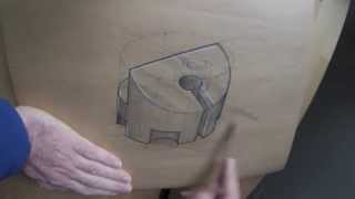 3d complex cut cylinder
