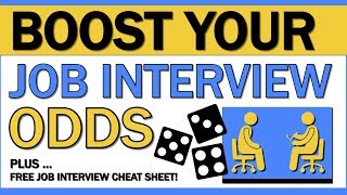 Job Interview Cheat Sheet | How to Boost Your Odds of Landing a Job Interview!