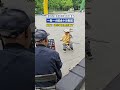 夏日公园爷孙二胡双重奏,一老一小配合十分默契