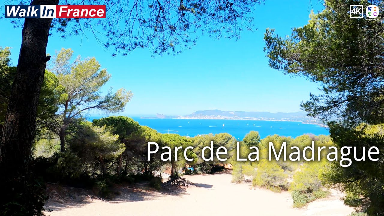 Parc de La Madrague (4K) | Walk In Saint-Cyr-sur-Mer