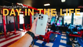 iPhone 15 Pro Max - REAL Day in The Life Review!