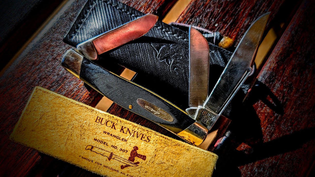 Buck 307 Wrangler Traveling Knife Part 1 ‪@TheKnifeShift91 