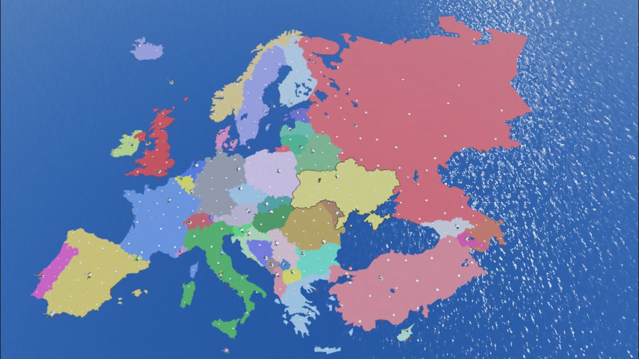 Trying to defend against Russia as Ukraine || control Europe 