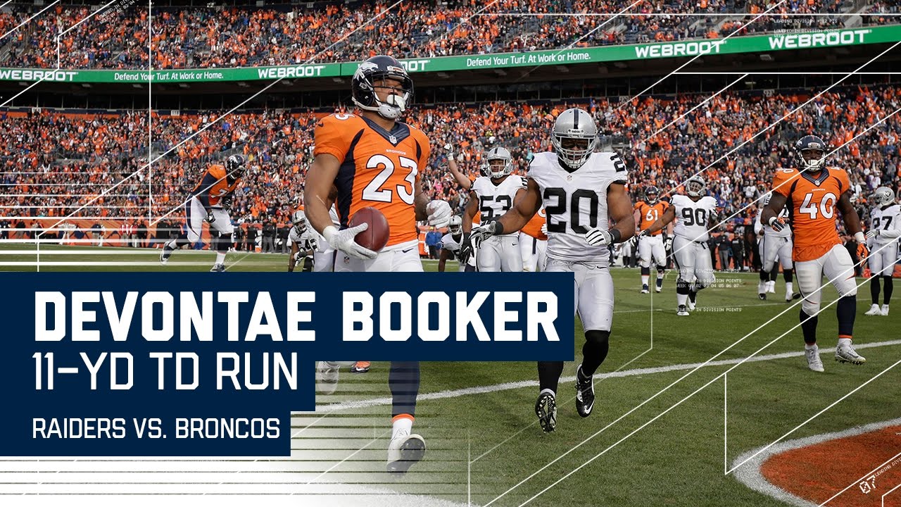 Devontae Booker Breaks Away on Opening Drive TD Run! | NFL Week 17 ...