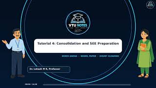 Tutorial 4 Consolidation SEE preparation|BCS301 Module 5|VTU 3rd Sem Mathematics for ComputerScience