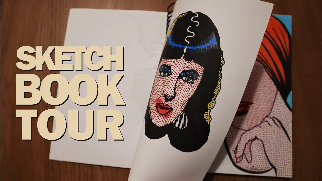 Sketchbook Tour Old Sketchbook - YouTube