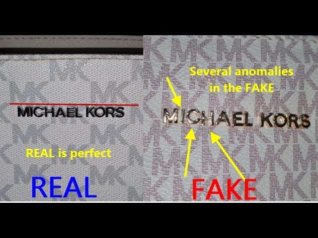 My Great Challenge: Michael Kors Selma - Fake VS. Real Comparison