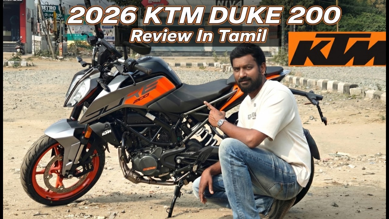 ​Pulsar-க்கு டஃப் கொடுக்குமா? 🤔 New 2026 KTM Duke 200 Tamil Review | Worth buying?|Epic Autos Tamil