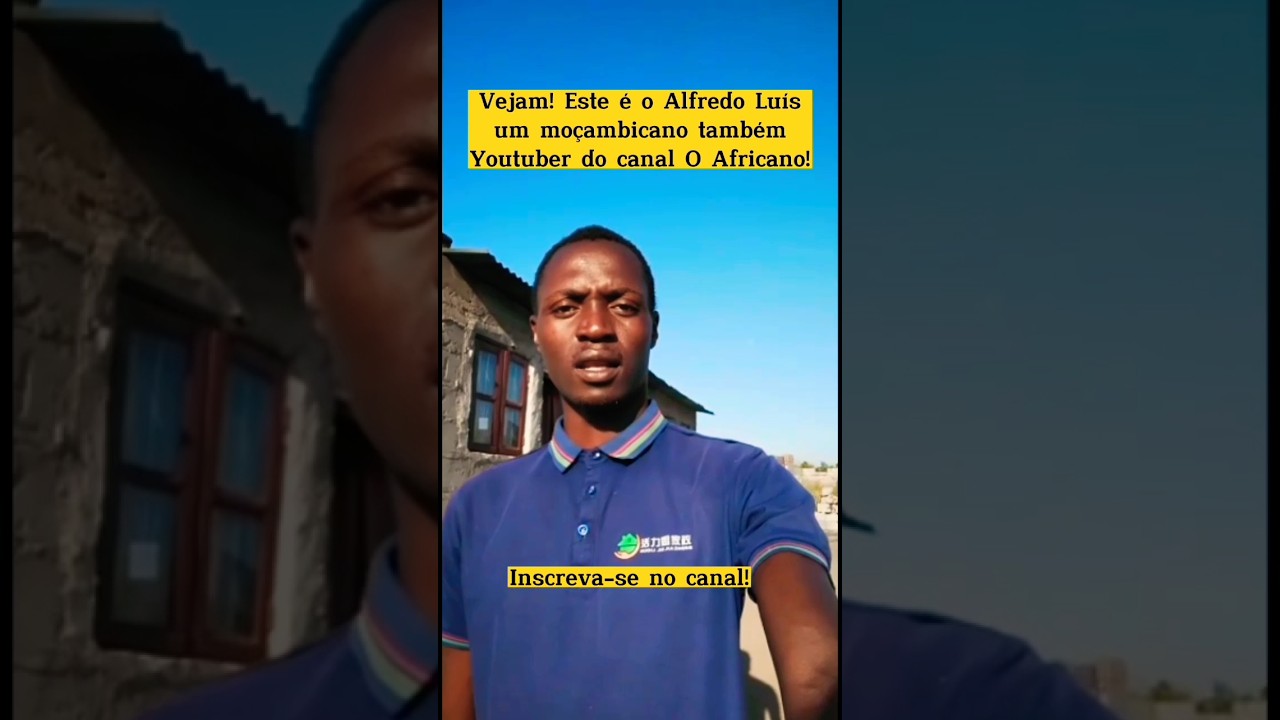O Africano Alfredo Luís é um moçambicano ajudem ele! Canal @oafricano1 #maputo #moçambique #africano