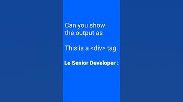 junior vs senior developers | HTML CSS JAVASCRIPT