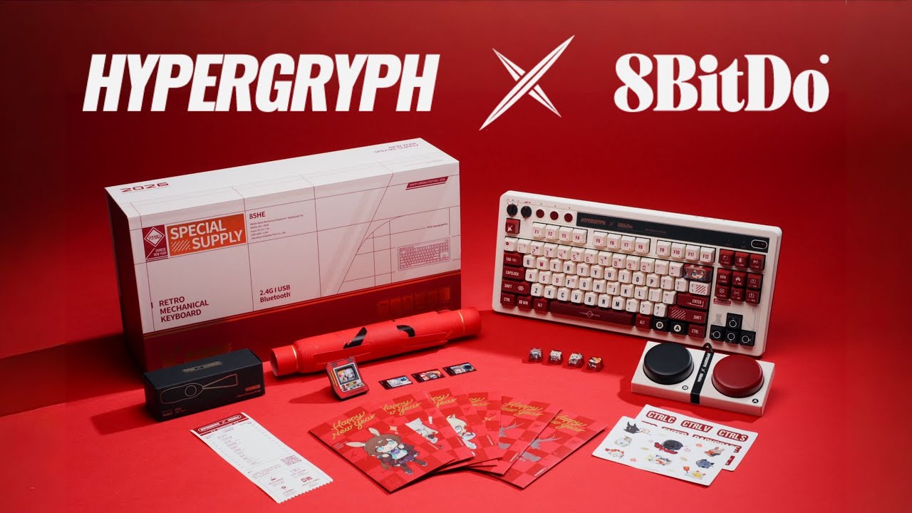Arknights】 Hypergyph X 8BitDo Collaboration Merch - YouTube
