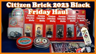 Citizen Brick Custom Lego Black Friday Haul and Minifigure Reviews