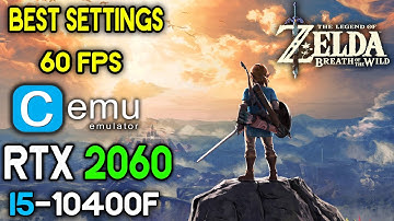 Legend of Zelda Breath Of The Wild - Cemu Best Settings - LAG FIX + FPS BOOST