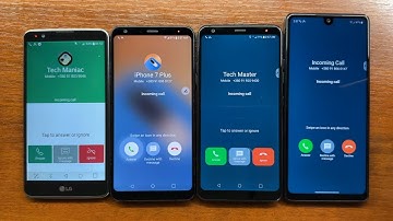 LG Stylo 2V vs Stylo 4 vs Stylo 5 vs Stylo 6 Incoming Calls with Styluses Life