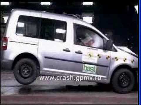 crash.gpmv.ru EuroNcap Frontal Crash test Volkswagen Caddy 2007