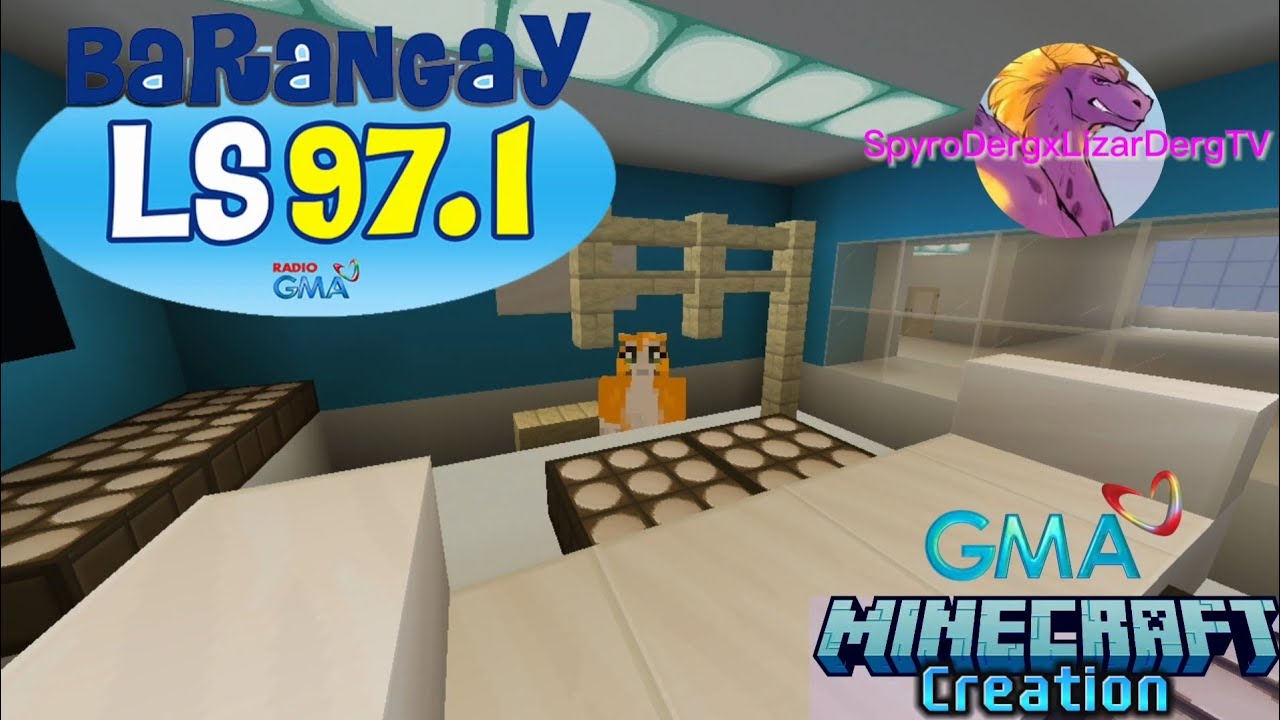 Barangay ls 97 1 dwls fm studio in minecraft gma minecraft creation