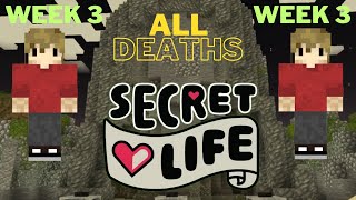 Every Death in the Secret life SMP (Week 3)