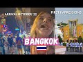 Arrival in bangkok  first impression seeing the queen  se asia vlog 1