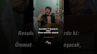 Hak yolu Allah (c.c) yoludur Ümeti Muhammed peygamber (s.a.v) kan ağlıyor #Allah (c.c) #hzMuhammed