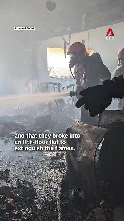 7 people, including child and firefighter, taken to hospital after Toa Payoh flat fire