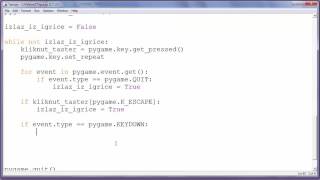 Programiranje video igre. Python, Pygame. Deo 11/20
