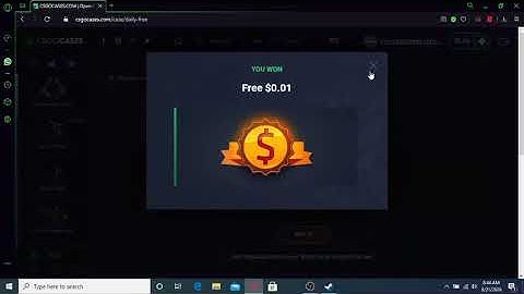 opening daily free cases in csgocases.com untill i get a knife pt.17