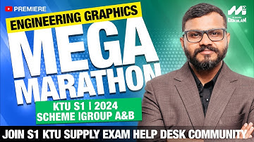 S1 KTU| GRAPHICS |Part 4| Group A, B | MODULE 4 | MEGA MARATHON LIVE | 2024 Scheme