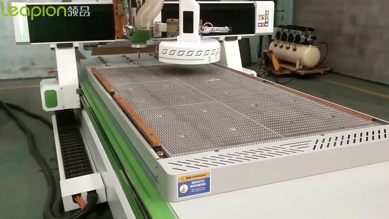 air positioning for cnc router machine. - YouTube