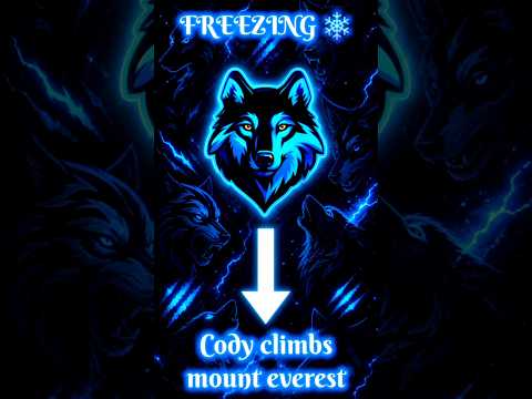"CODY'S BODY TURNS BLUE AND PURPLE FROM THE FREEZING COLD 🥶" #shorts #mounteverest