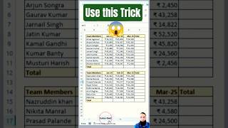 ⏱️ Work Smarter with These Excel Shortcuts! 🚀#shortsfeed #shortsvideo #shortvideo #shorts #short #yt